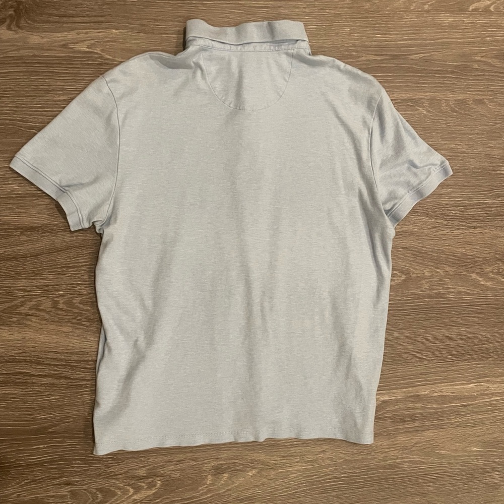 Men’s polo button down, Calvin Klein. Large, fits like medium in good condition.